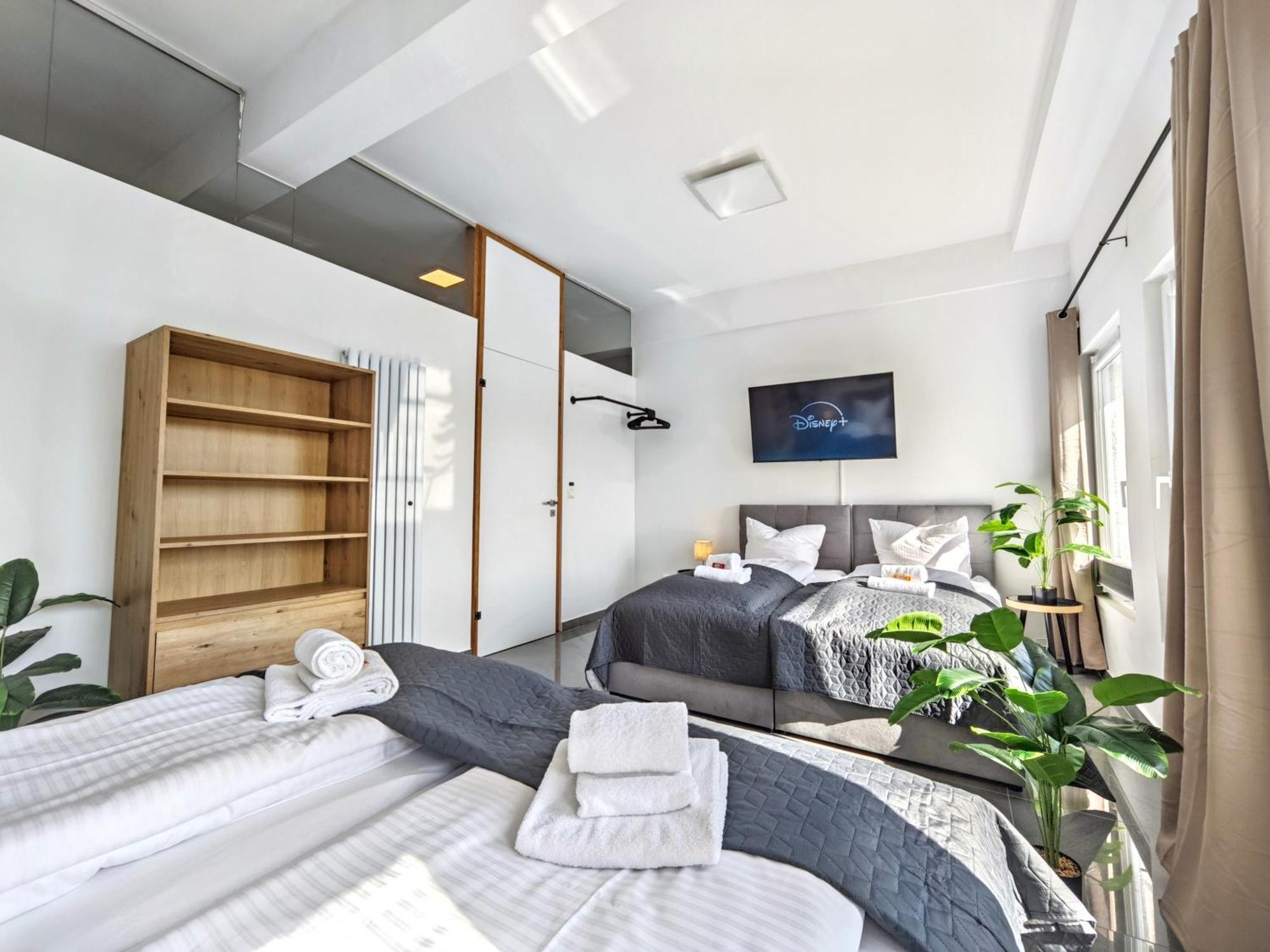 Loft Fuer Bis Zu 12, Whirlpool, Infrarotsauna, Arcade-spiele, Tischfussball, Wii Nürnberg