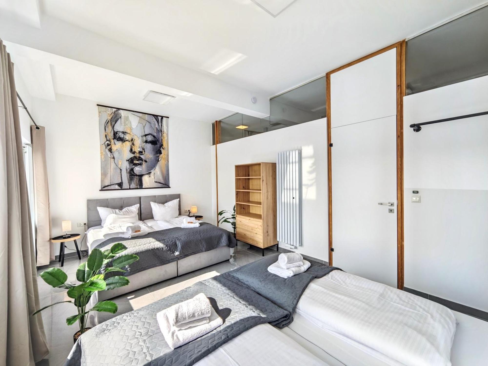 Loft Fuer Bis Zu 12, Whirlpool, Infrarotsauna, Arcade-spiele, Tischfussball, Wii Nürnberg